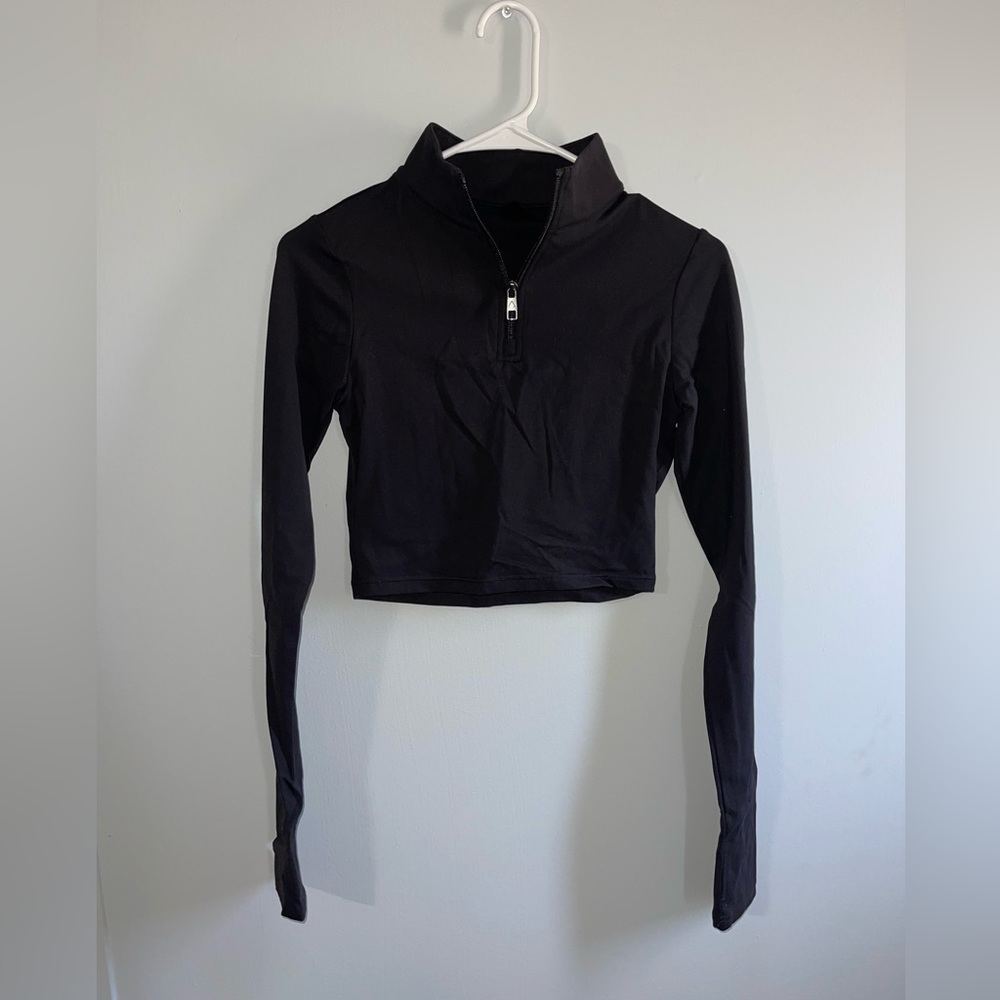 Balance Athletica / Vitality The Refine Cropped Zip Midnight Size M